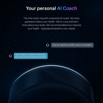 Luna Ring Gen 2 with Charging Case