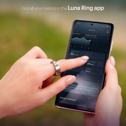 Luna Ring Gen 2 with Charging Case