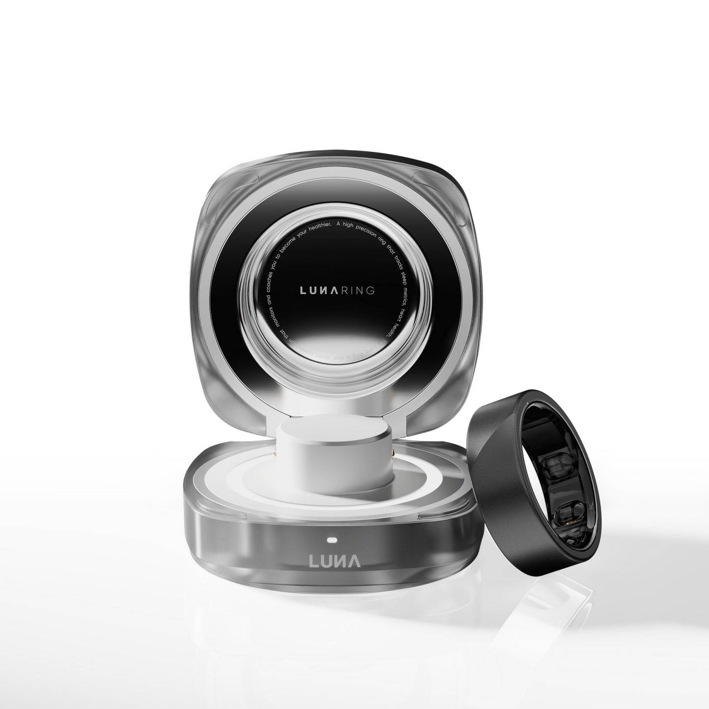 Luna Ring Gen 2 with Charging Case