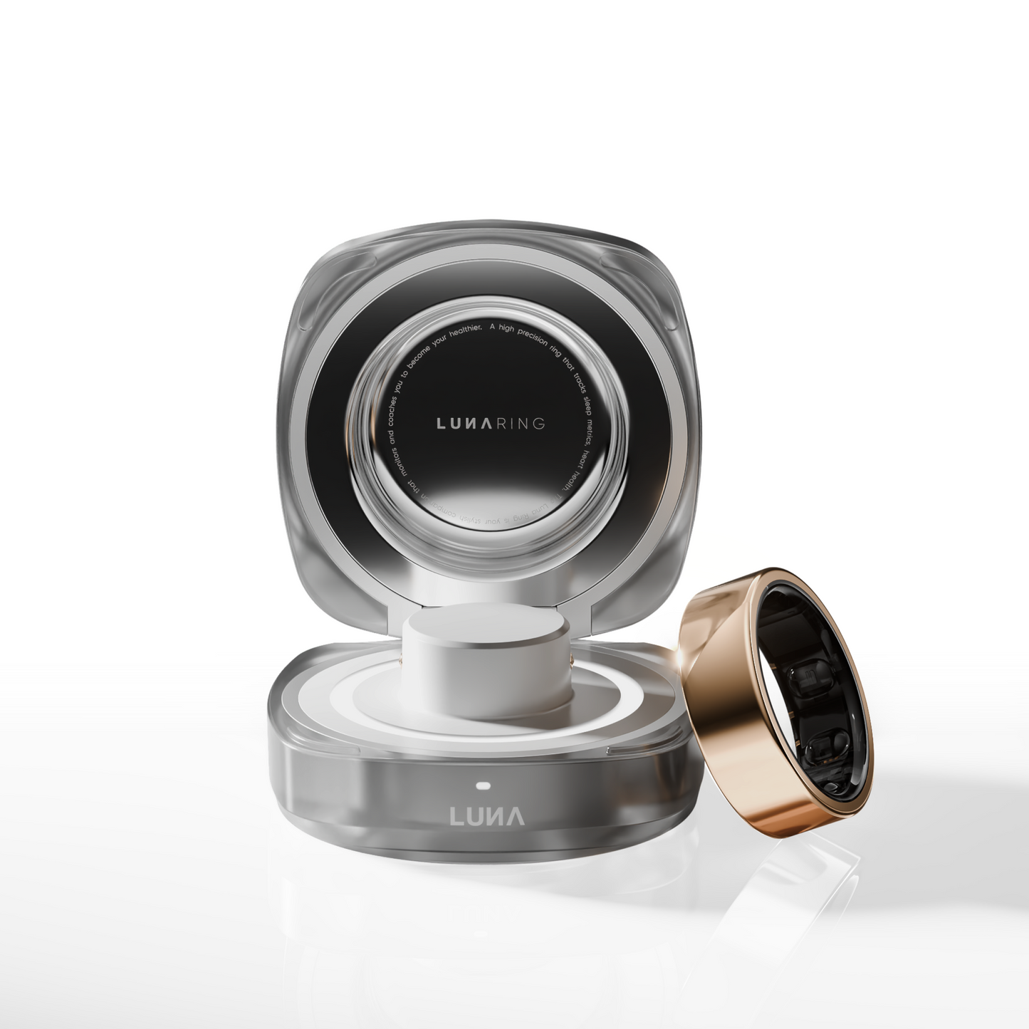 Luna Ring Gen 2 with Charging Case
